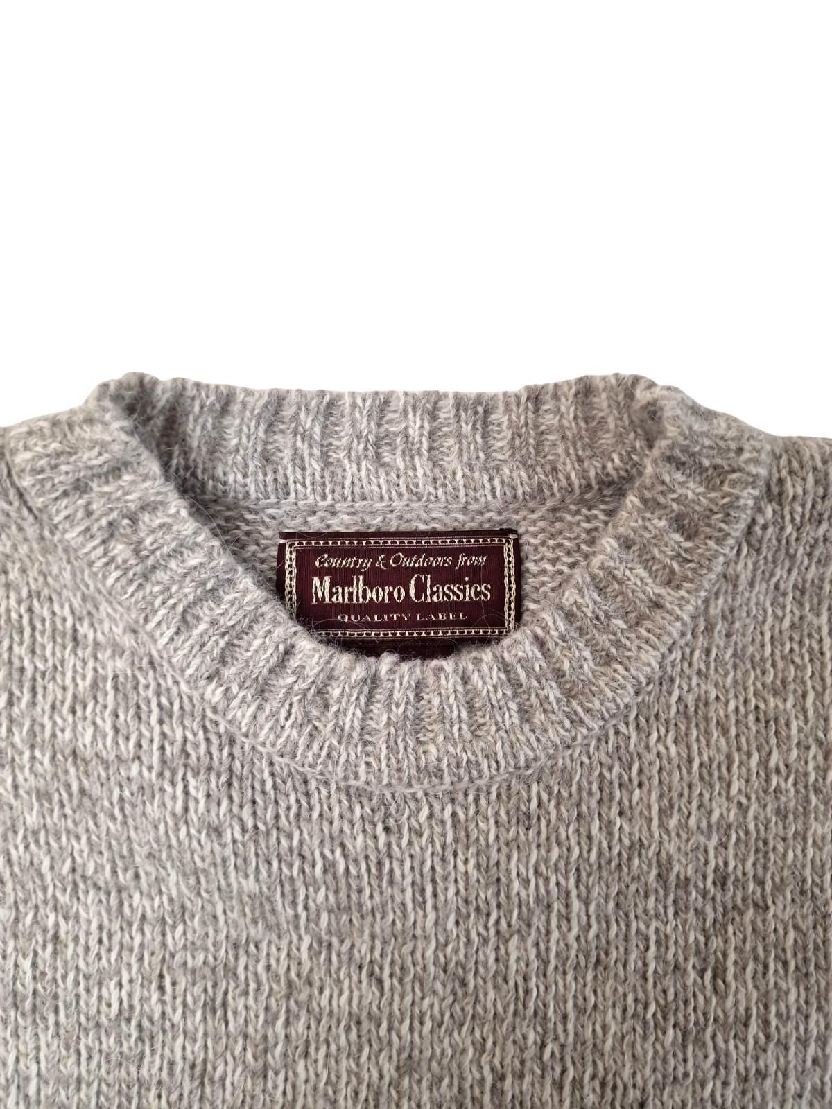 Maglione misto lana girocollo Marlboro Classics uomo