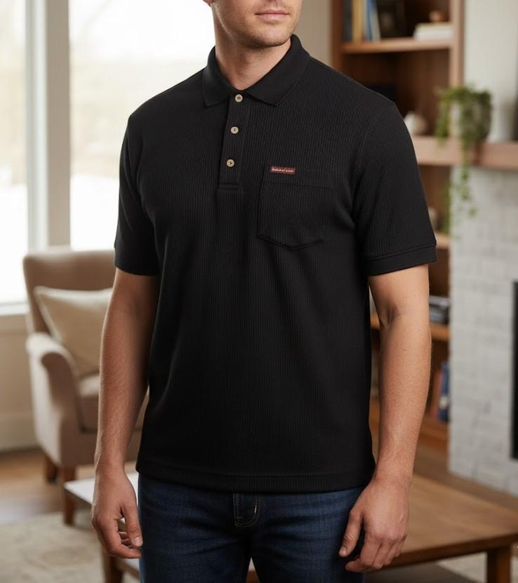 Polo uomo in cotone Malboro Classics