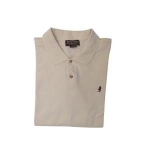 Polo marlboro piquet uomo avorio