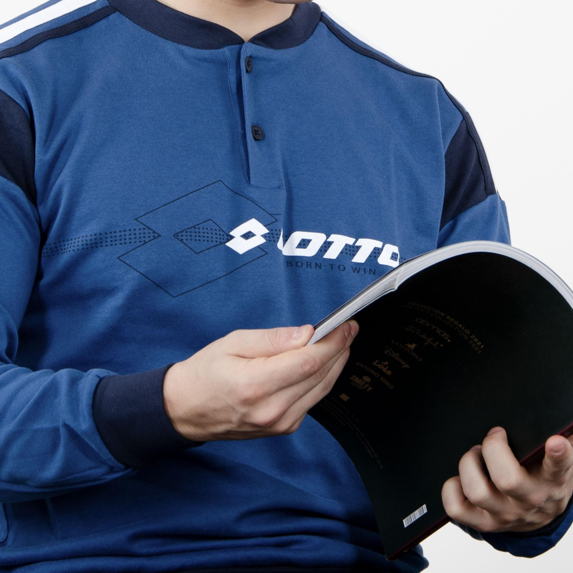 Pigiama cotone interlock uomo Lotto Homewear