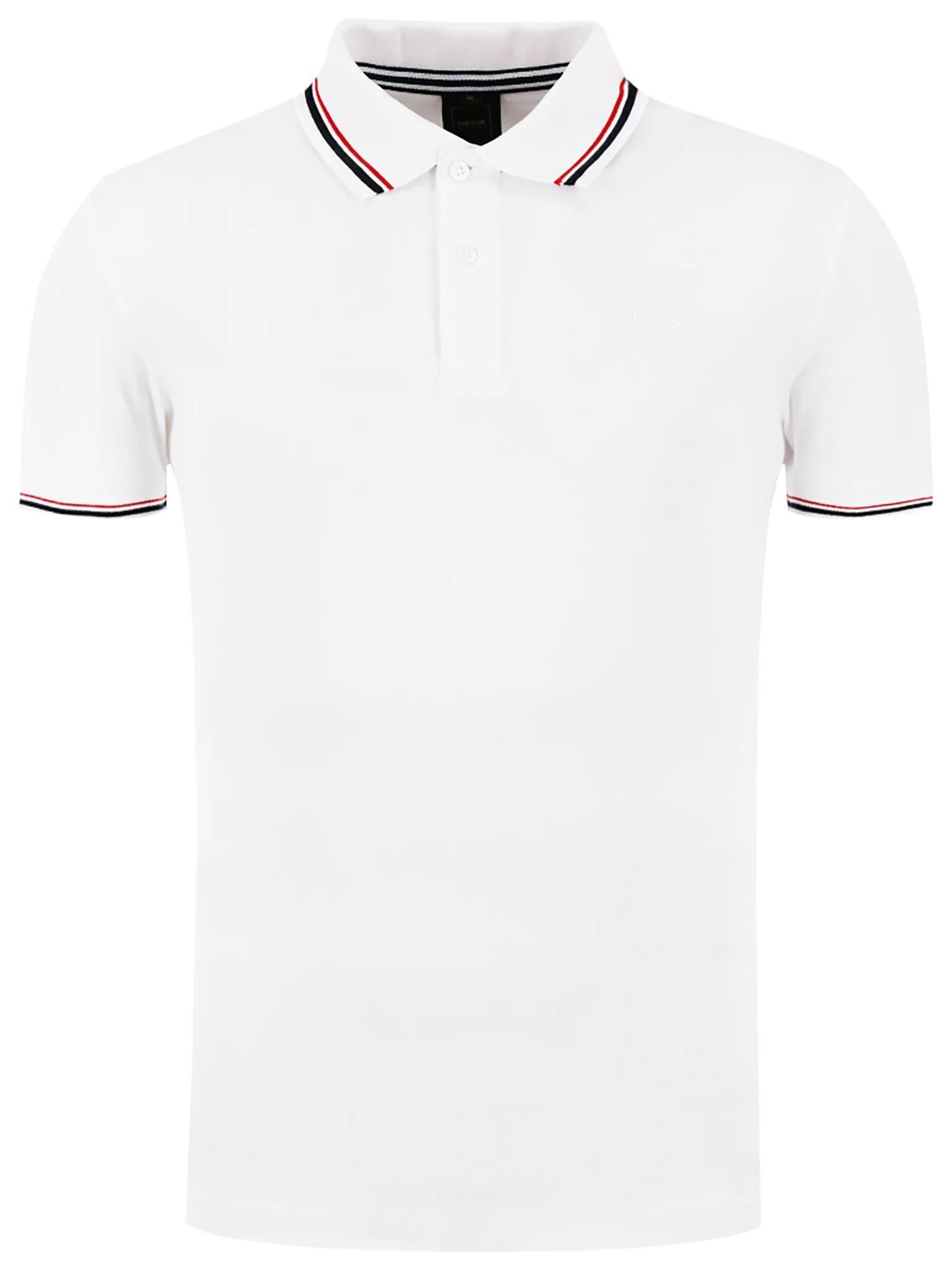 Polo piquet da uomo Geox mezza manica con doppio bordino M0210A T2649