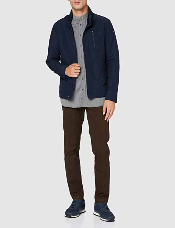 Giacca Geox mezza stagione da uomo blu