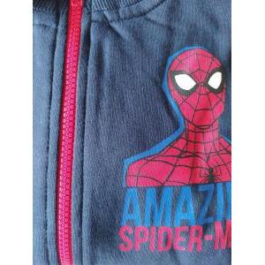 Tuta felpata bambino spiderman blu