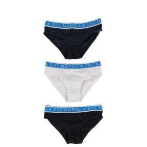 Slip compatibile con napoli tris mutande bambino ragazzo cotone