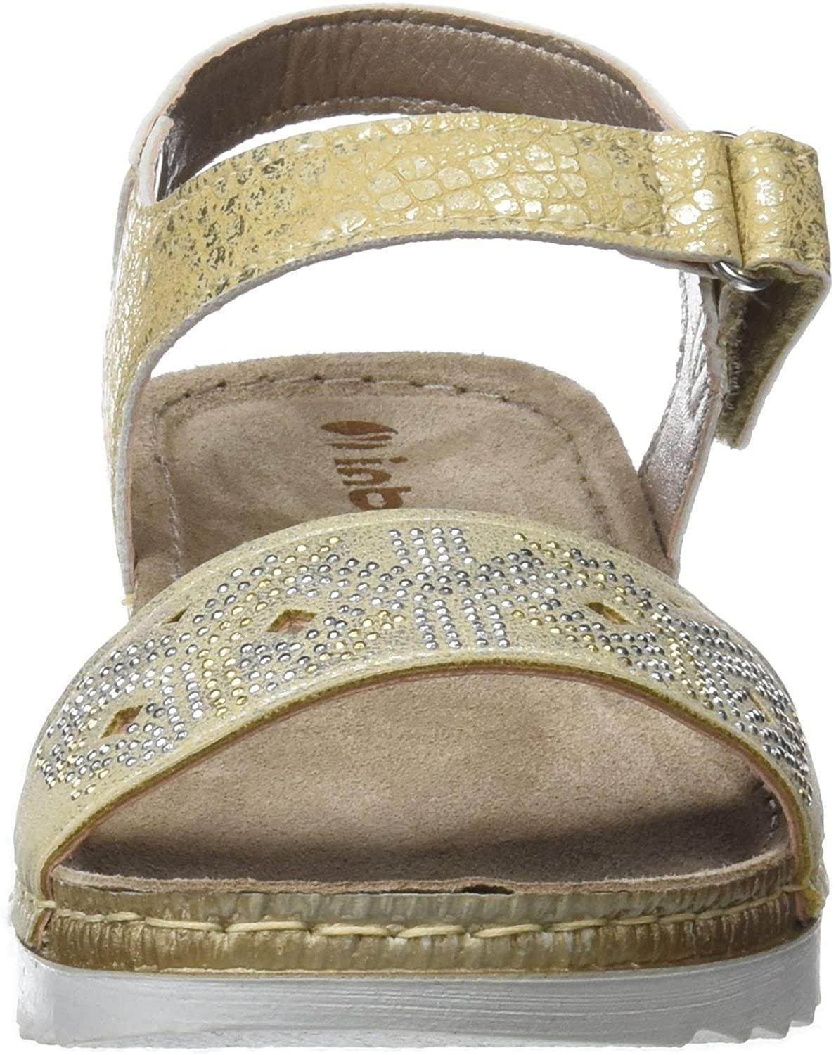 Sandali da donna Inblu color oro