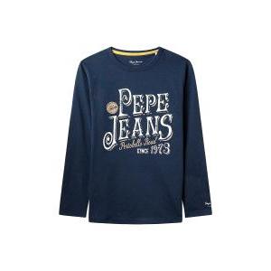 T-shirt manica lunga in cotone  junior