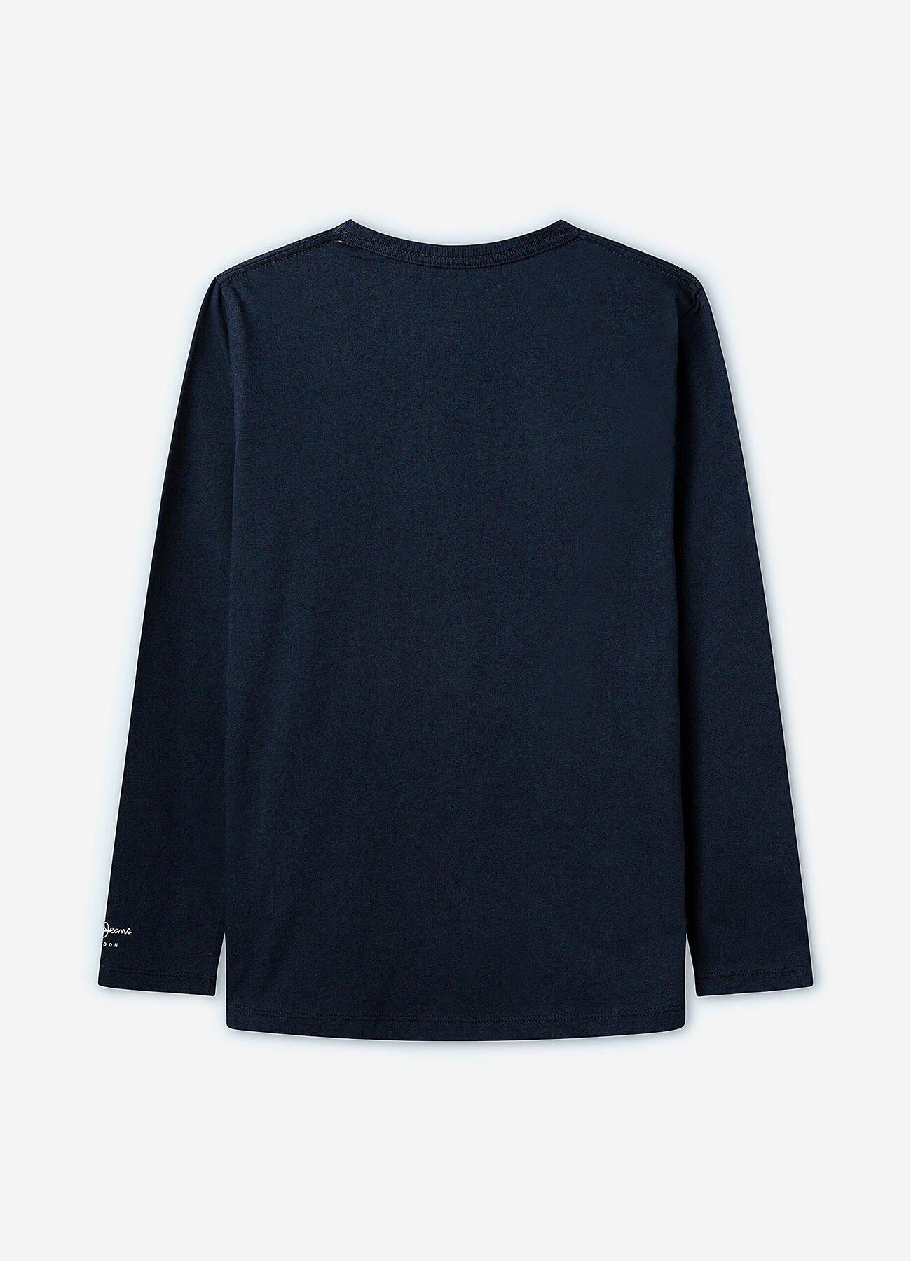 T-shirt manica lunga in cotone Pepe Jeans junior