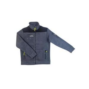 Giacca in pile da uomo  grigio