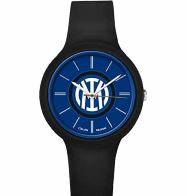 Orologio FC Inter da polso da bambino in silicone colore nero