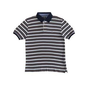 Polo mezza manica uomo  piquet righe
