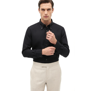 Camicia misto cotone lino