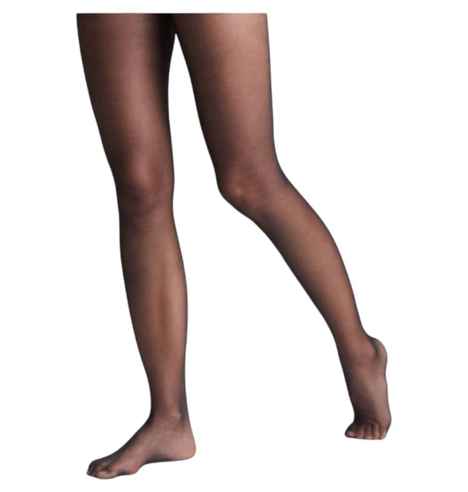Collant 20 Den punta invisibile donna Levante Resistant NERO
