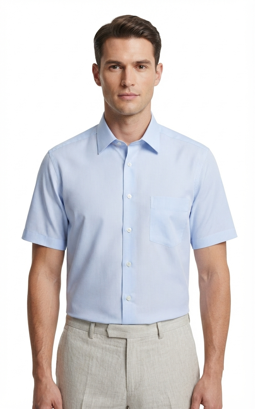 camicia-manica-corta-01 Camicia Ingram maniche corte Regular Fit