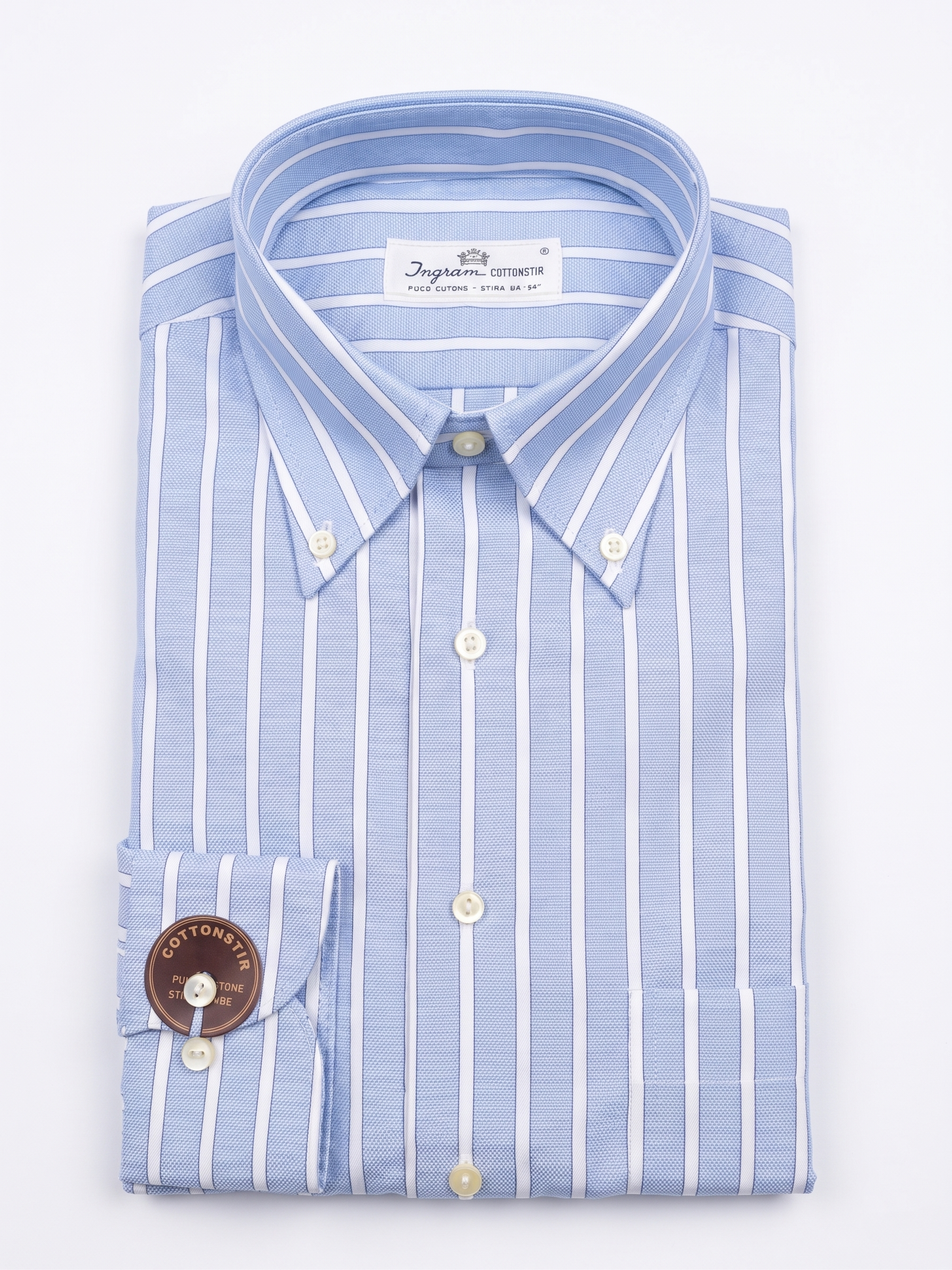 Camicia Ingram Cottonstir azzurro