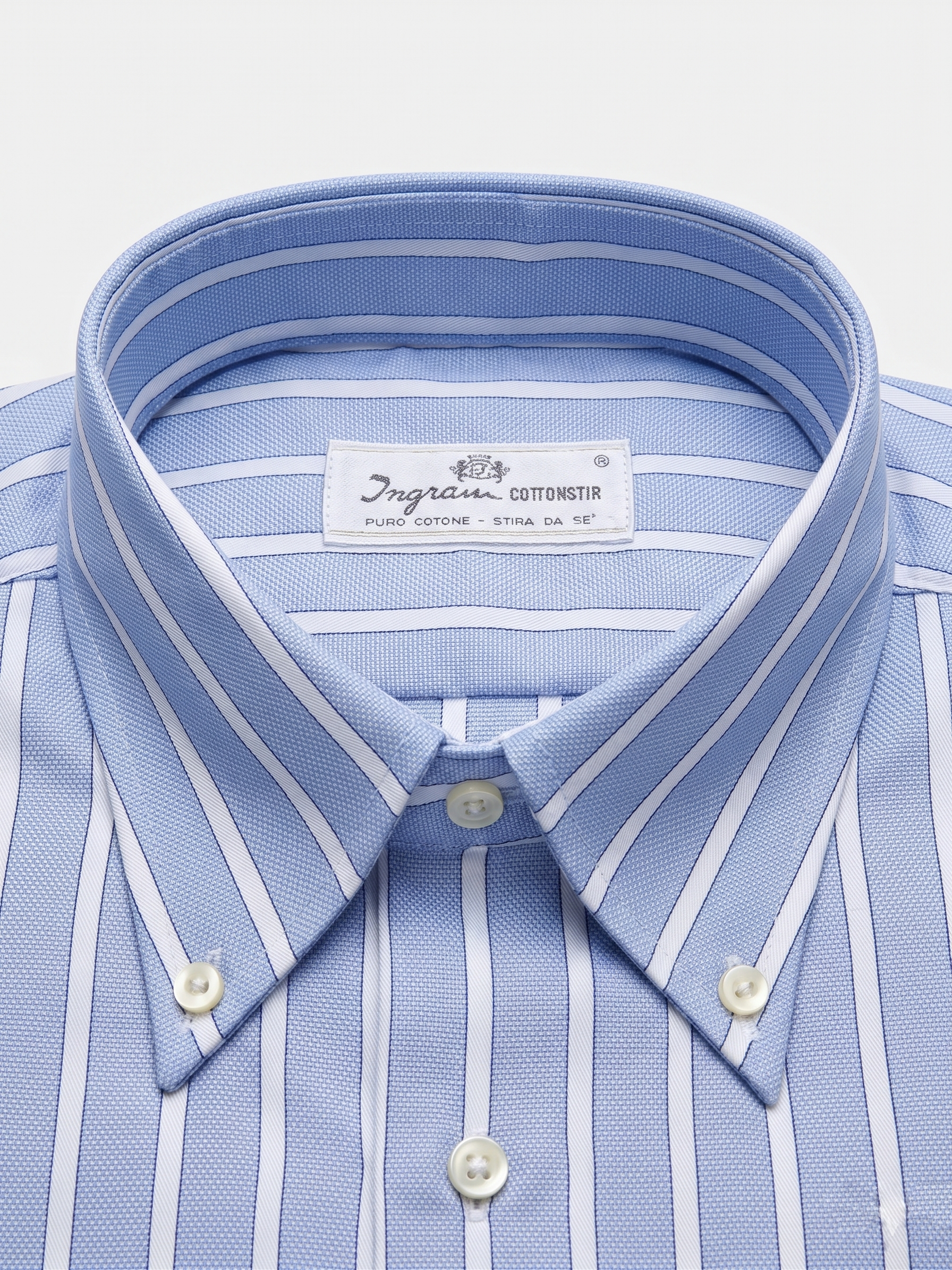 Camicia Ingram Cottonstir azzurro