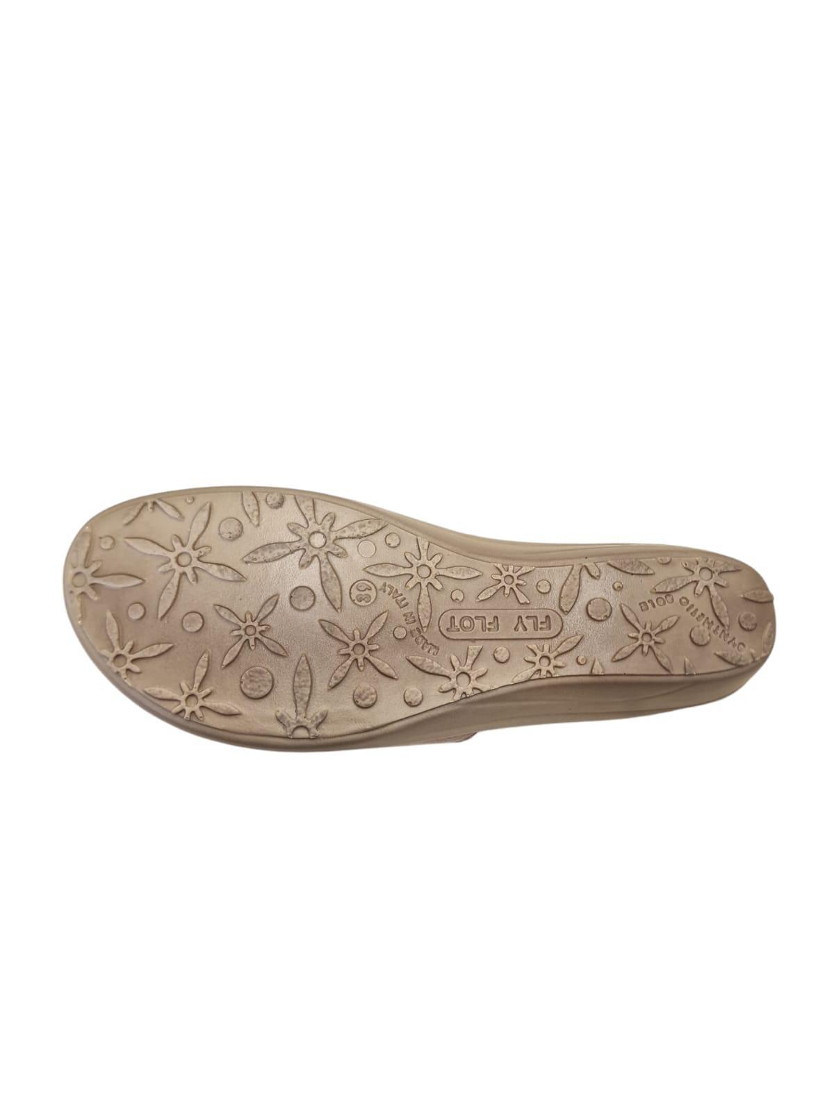 Ciabatte donna Fly Flot fascia beige