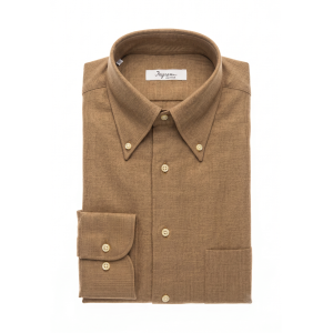 Camicia misto cotone lana