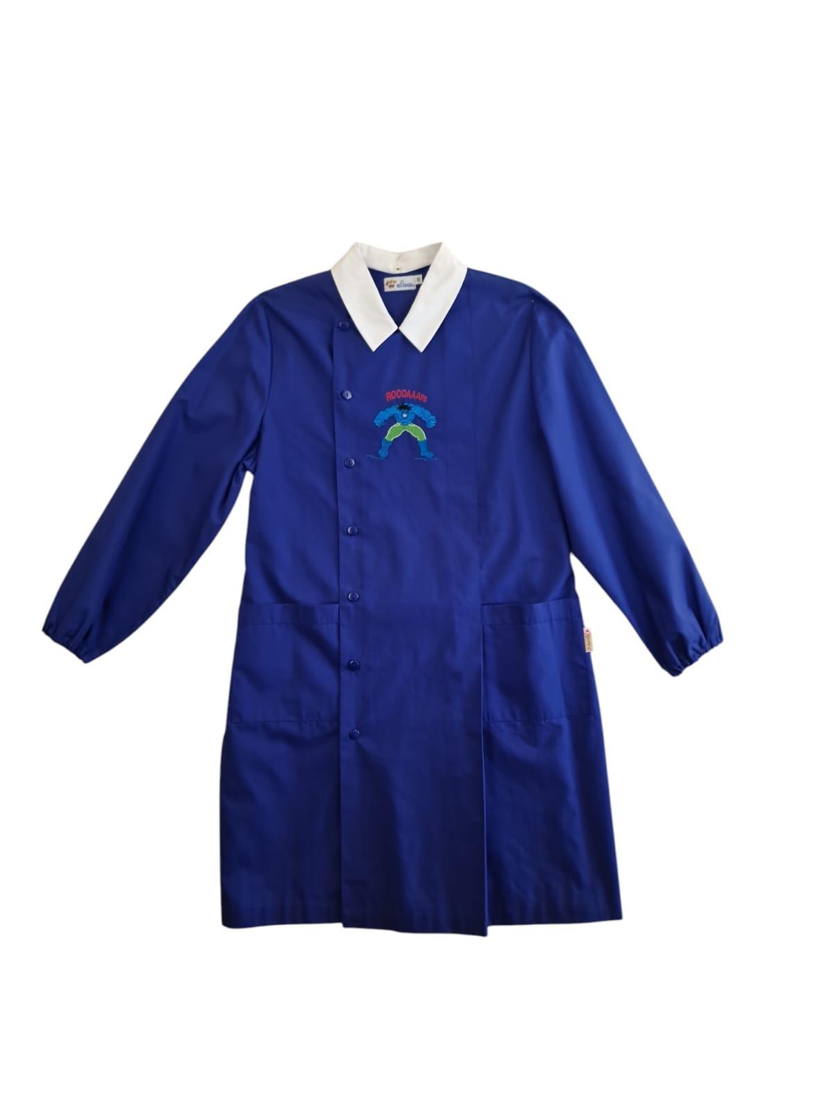 Grembiule scuola elementare da bambino blu Siggi
