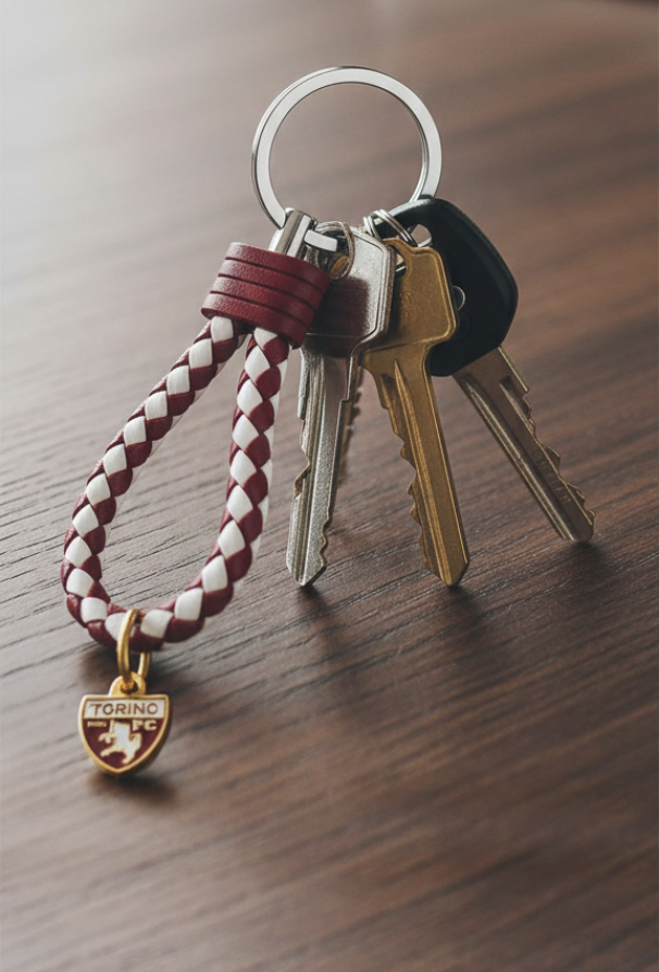 Portachiavi in vilpelle Torino FC 