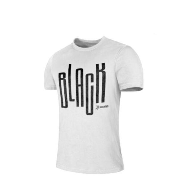 T-shirt FC Juventus uomo in colore bianco con scritta