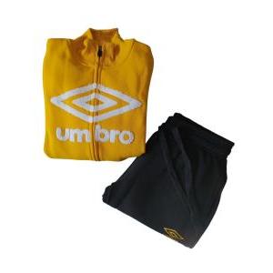 Tuta  donna felpata giallo