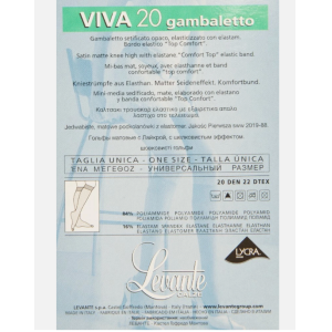 Coppia gambaletto setificato 20 den daino