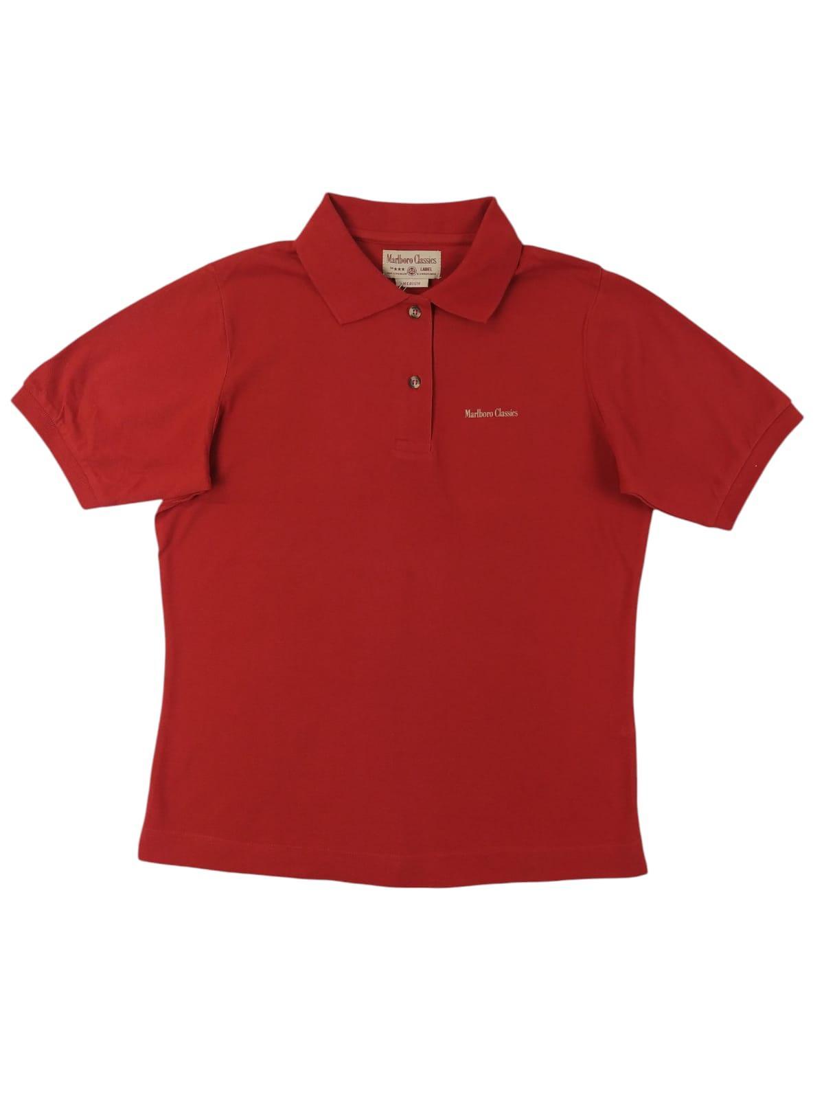 Polo piquet Marlboro Classics donna Rosso