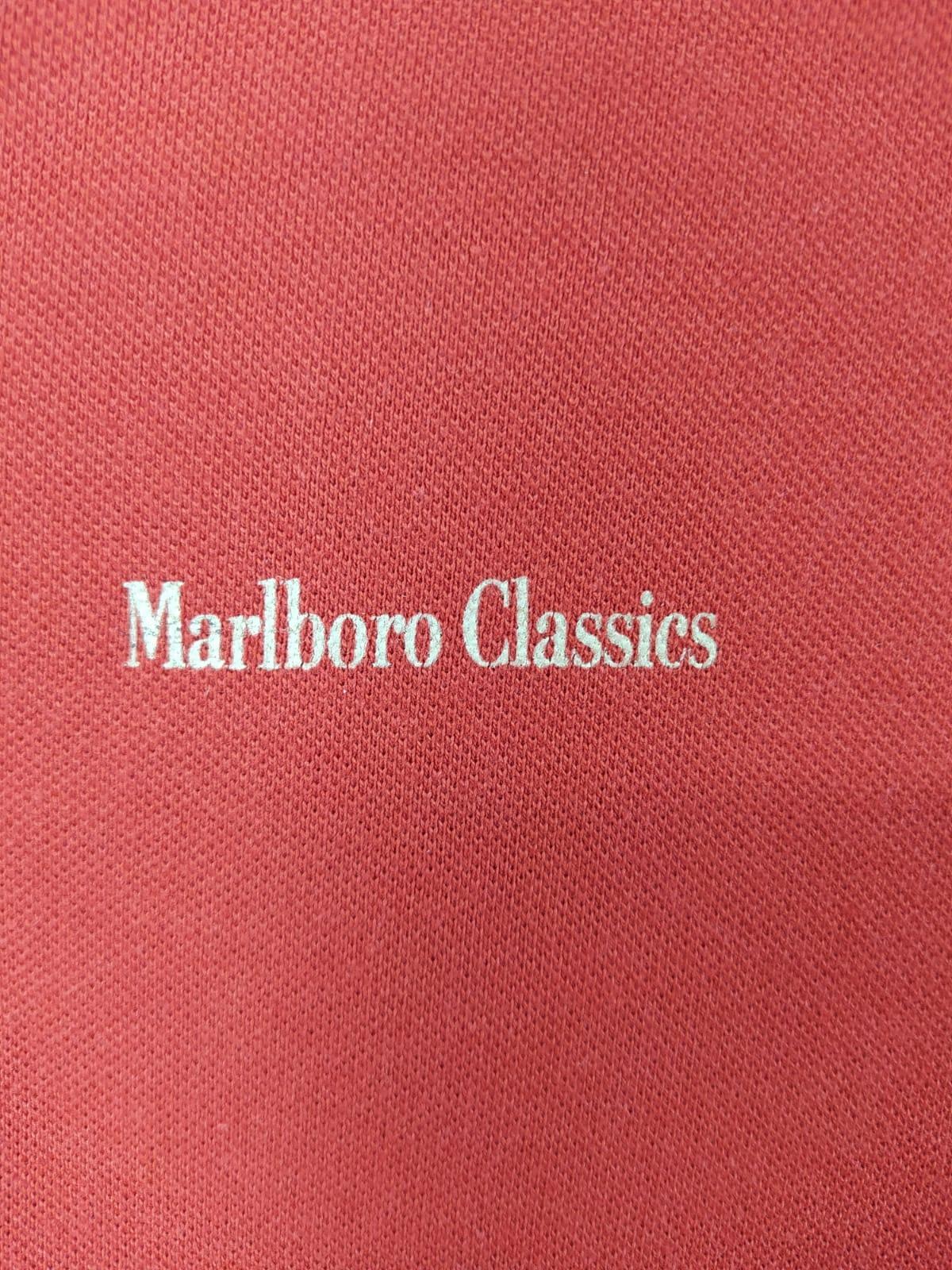 Polo piquet Marlboro Classics donna Rosso