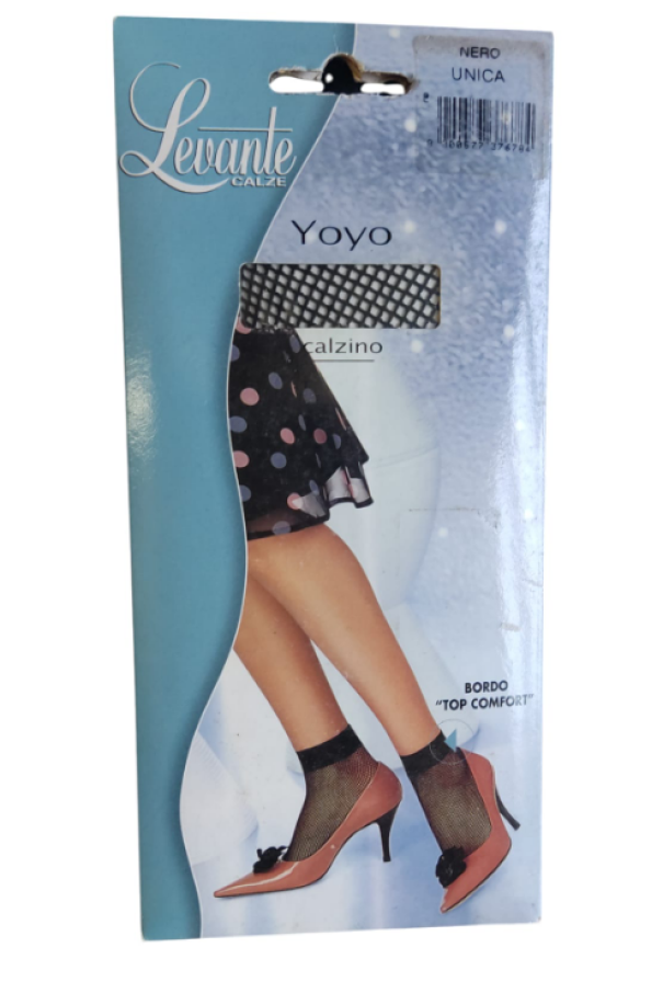 levante calzino retina nero - foto 1