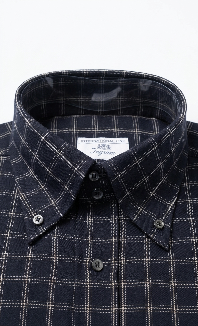 camicia-ingram-02 Camicia Ingram flanella a quadri