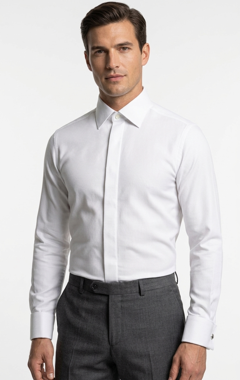 camicia-cerimonia-01 Camicia da cerimonia Slim Fit Ingram