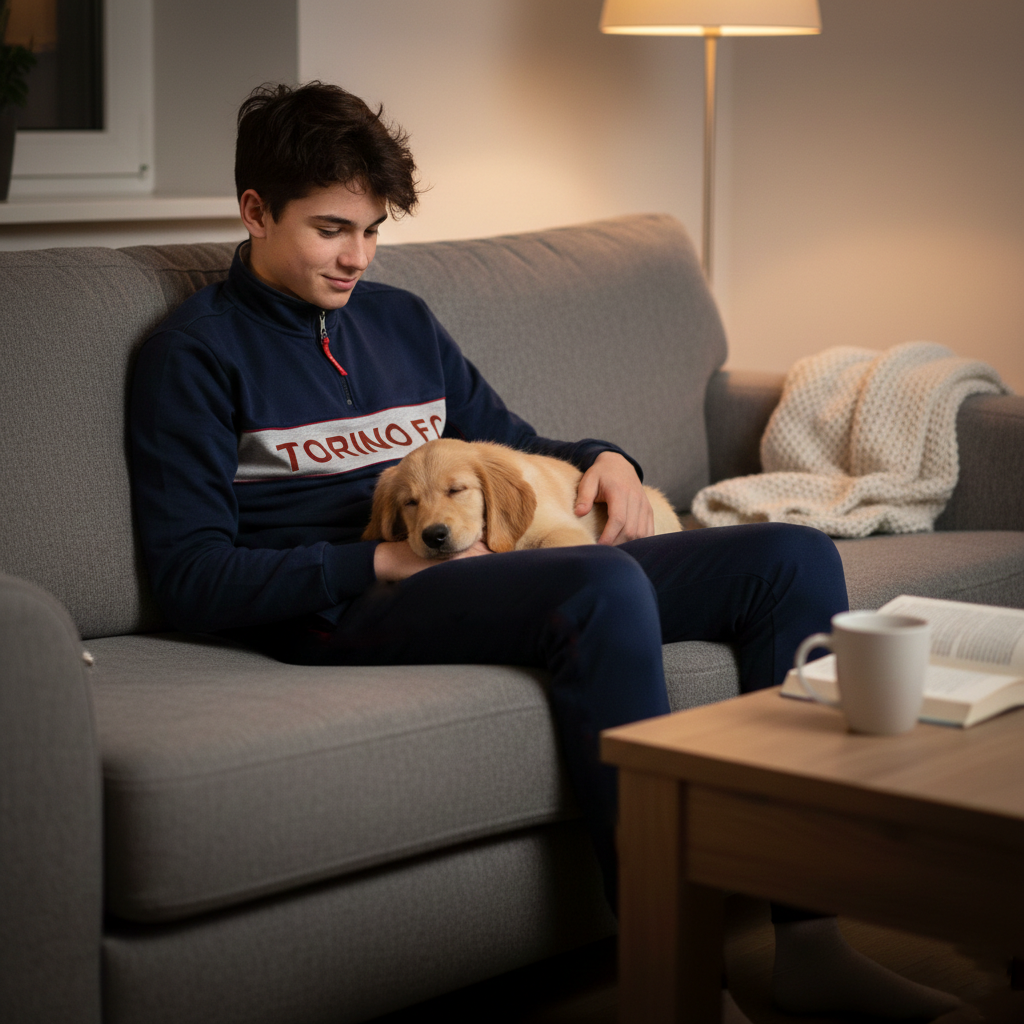 Pigiama invernale ragazzo compatibile con Torino Calcio