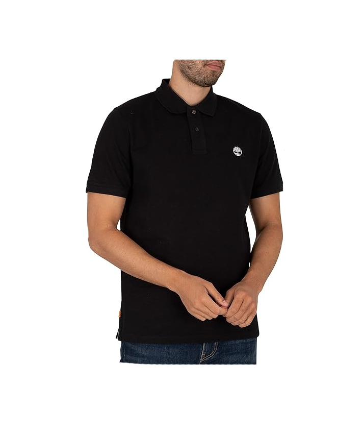 Polo manica corta in cotone organico da uomo Timberland 