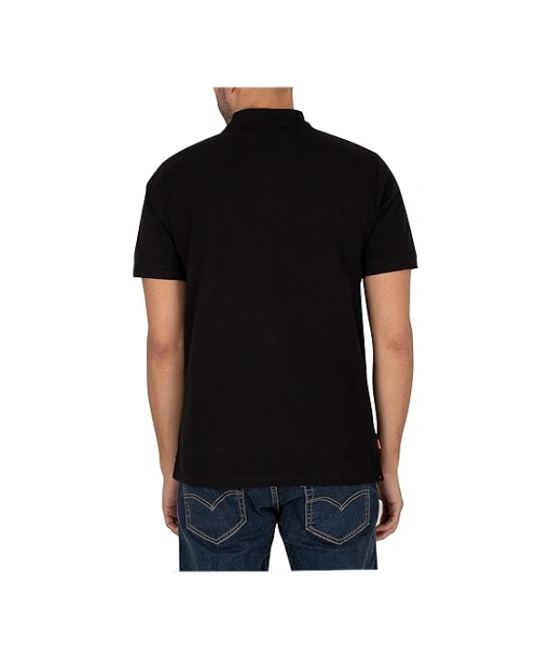 Polo manica corta in cotone organico da uomo Timberland 