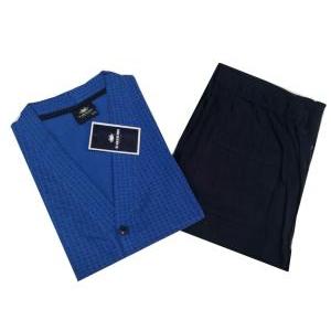 Pigiama da uomo calibrato in cotone  gp1065-ac denim