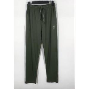 Pantalone tuta uomo jersey unito senza elastico fondo taglia conformate