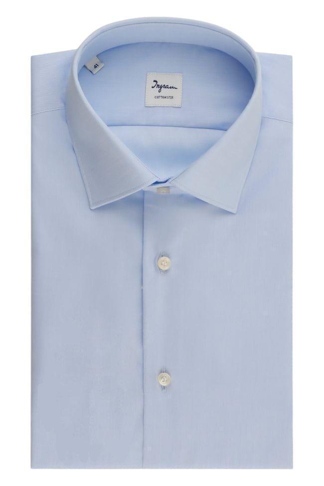 Camicia Ingram Cottonstir Regular Fit celeste