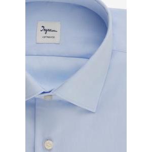 Camicia uomo  cottonstir slim fit celeste