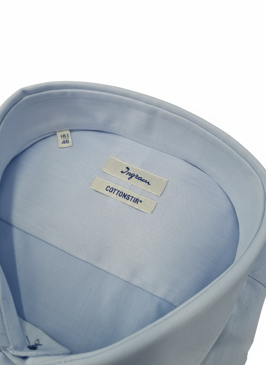 Camicia Ingram Classic Fit No Stiro celeste