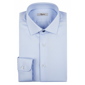 Camicia uomo  manica lunga cottonstir anti-macchia collo italiano