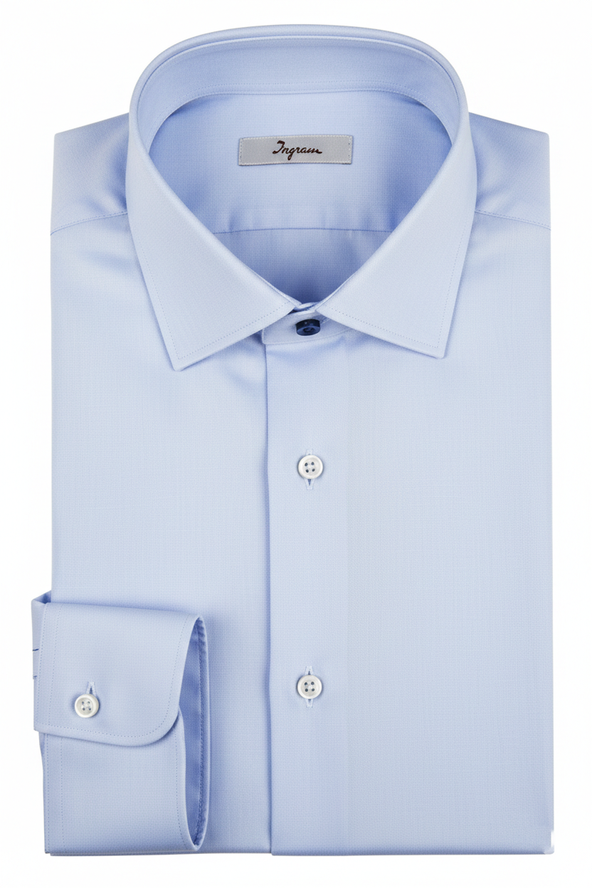 Camicia Ingram Cottonstir Regular Fit uomo celeste