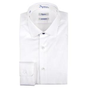 Camicia  antimacchia slim fit no stiro bianco