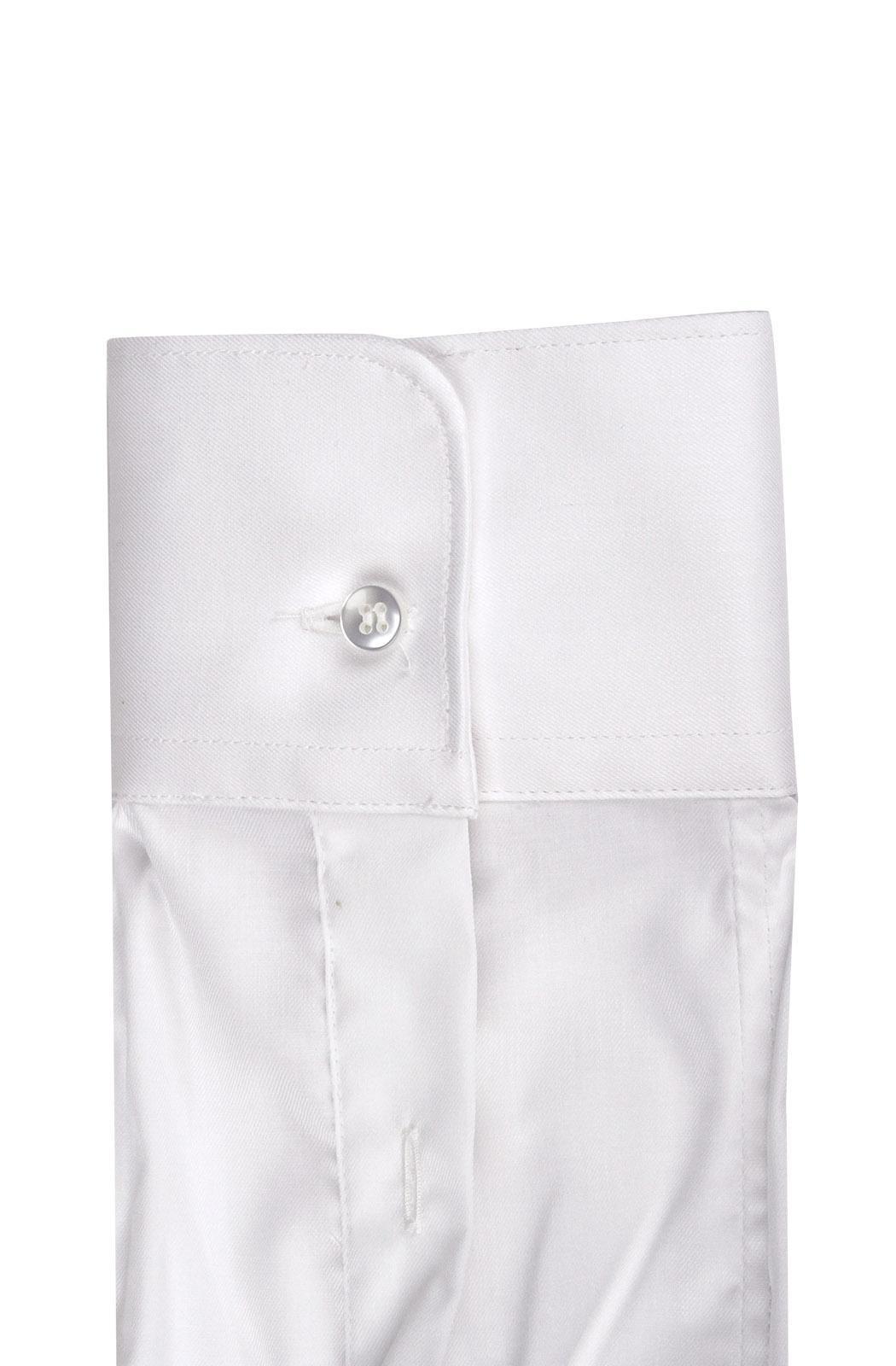 Camicia Ingram antimacchia Slim Fit No Stiro bianco