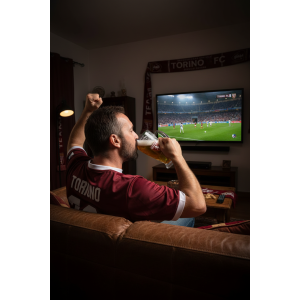 Boccale birra in vetro torino fc