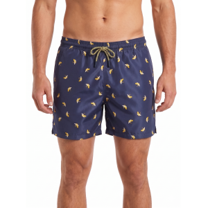 Costume uomo  pantaloncino banane blu