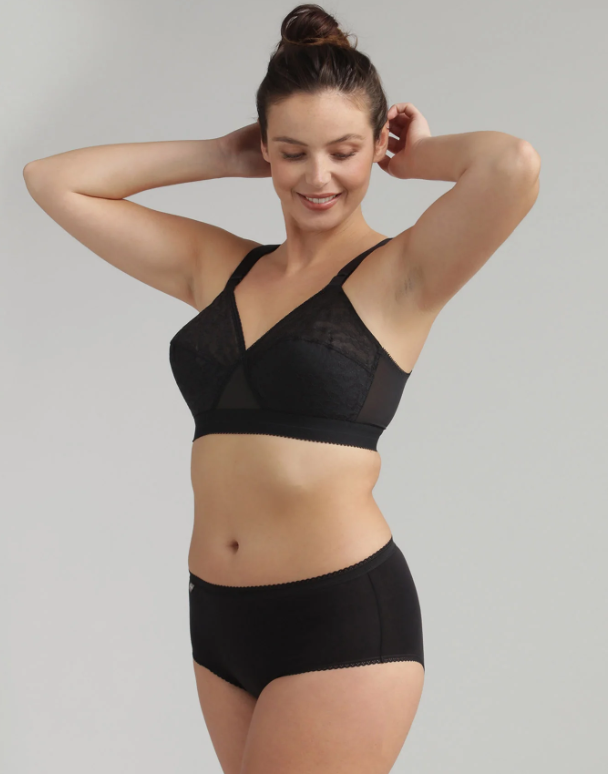 Reggiseno Playtex Criss Cross Senza Ferretto Nero