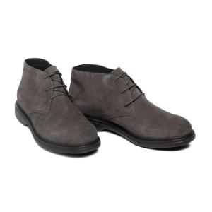 Scarpe  uomo polacchino scamosciato ottavio antracite