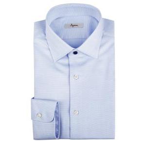 Camicia uomo  antimacchia celeste regular fit