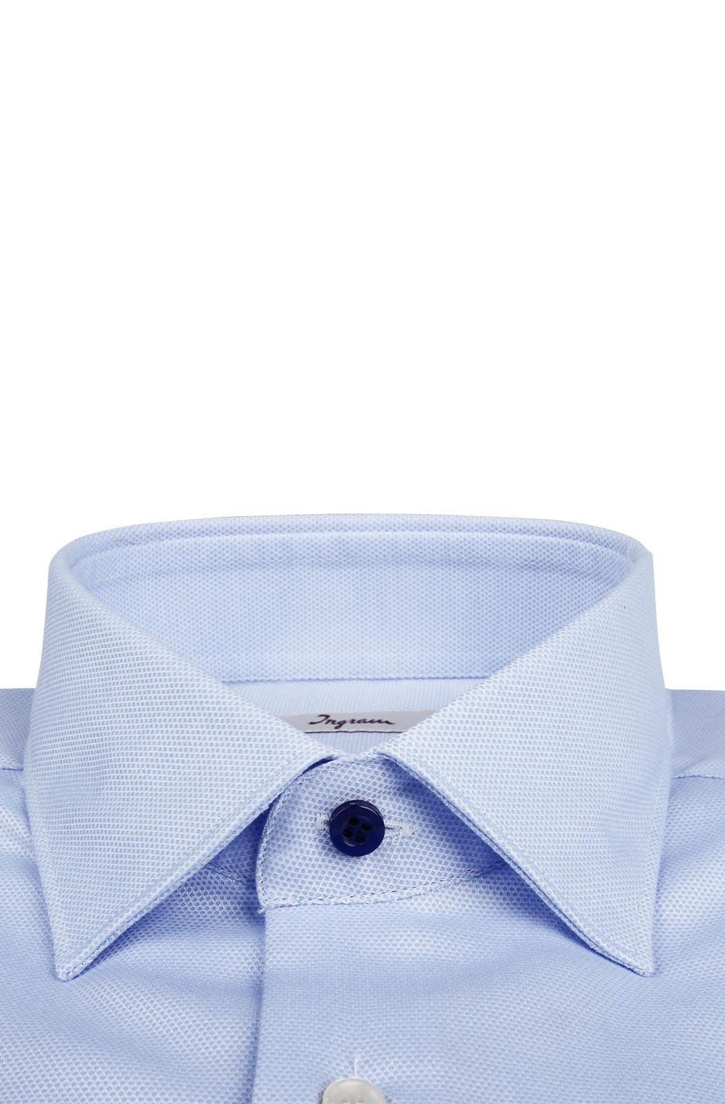 Camicia uomo Ingram antimacchia celeste Regular Fit