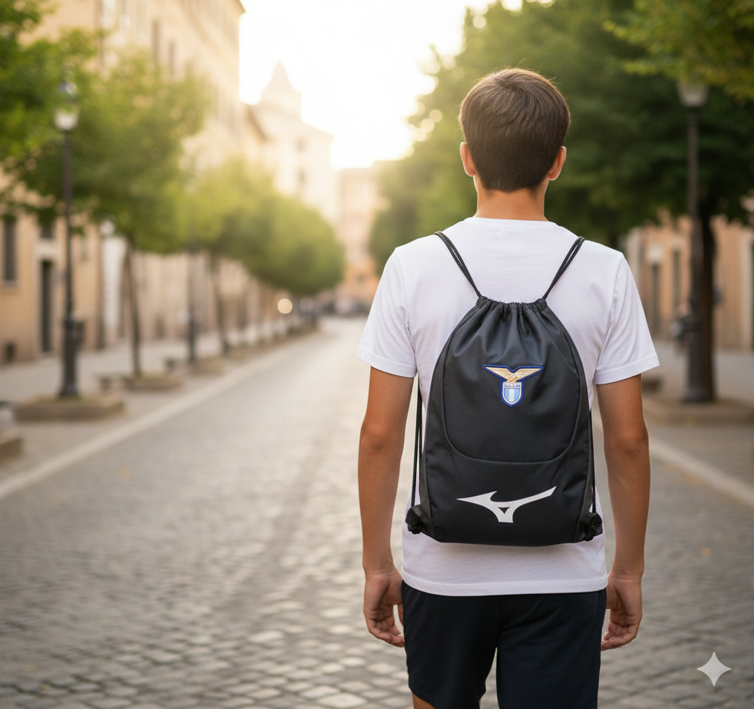 Mizuno gym sack compatibile con SS Lazio